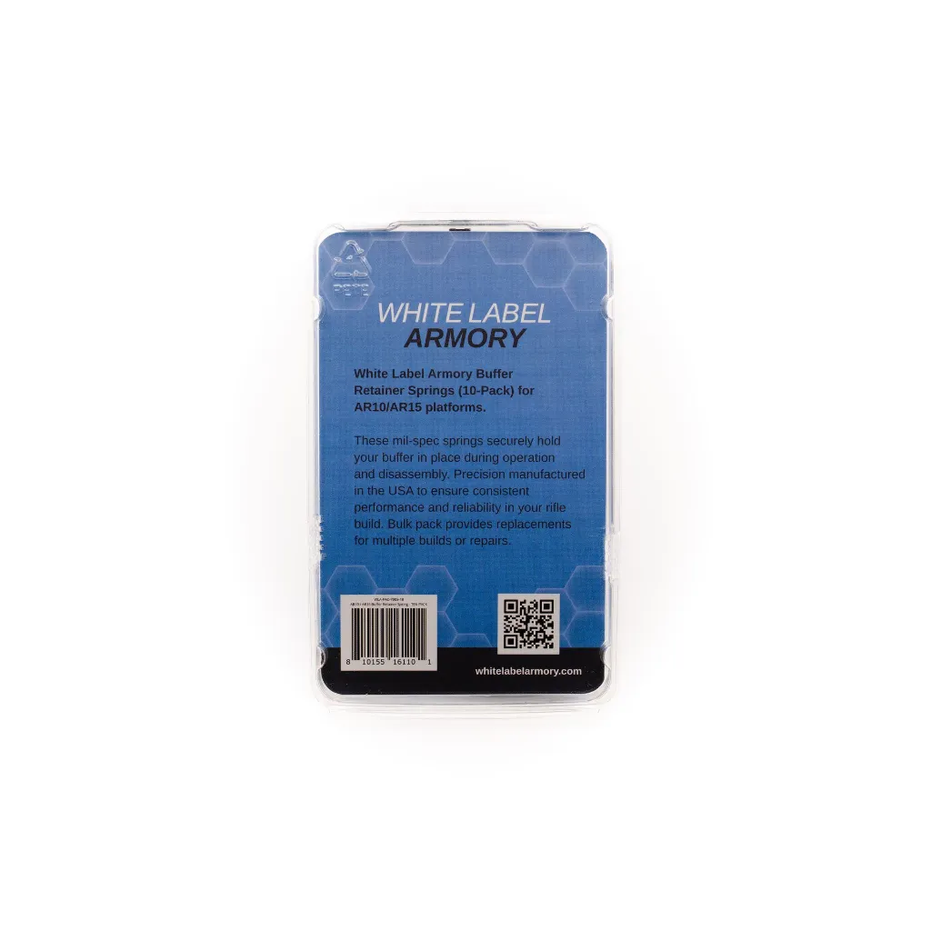 WLA-PAC-7005-10 - 00810155161101 - AR10AR15 Buffer Retainer Spring TEN PACK - Back.webp