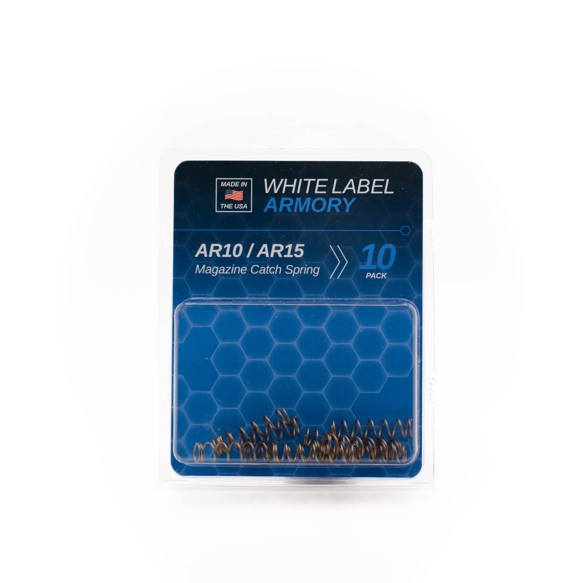 AR10/AR15 Magazine Catch Spring, Ten Pack
