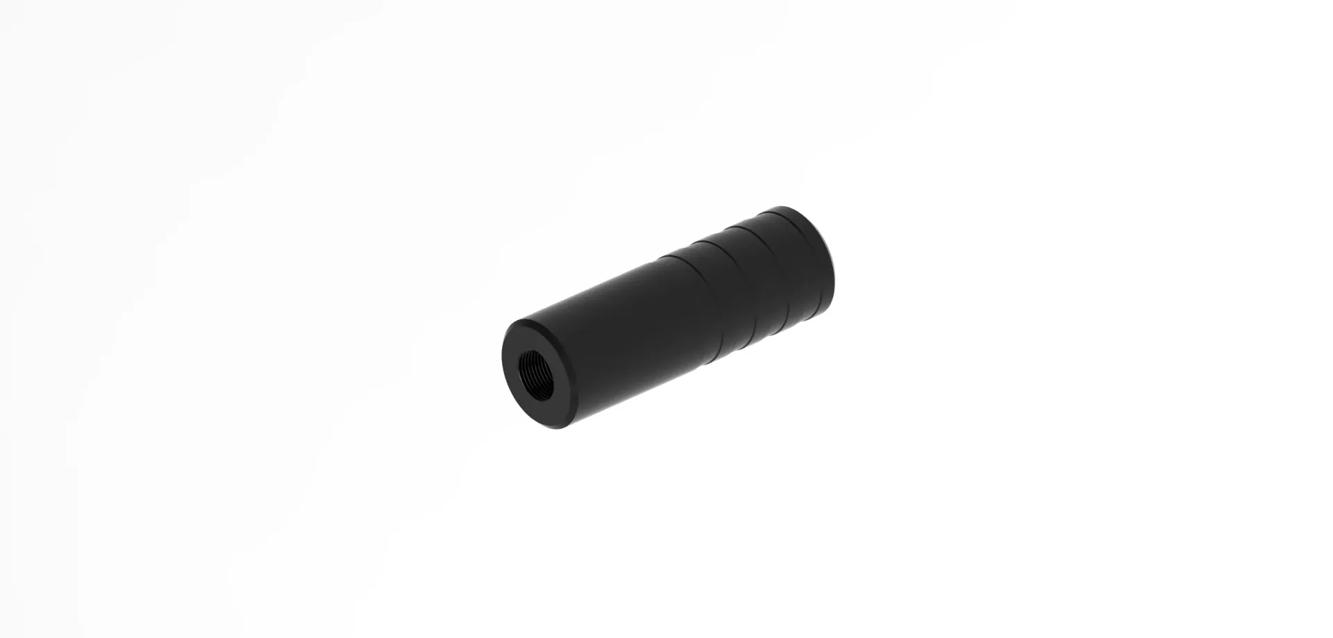 .22 Titanium 3" Suppressor, "Party Popper"
