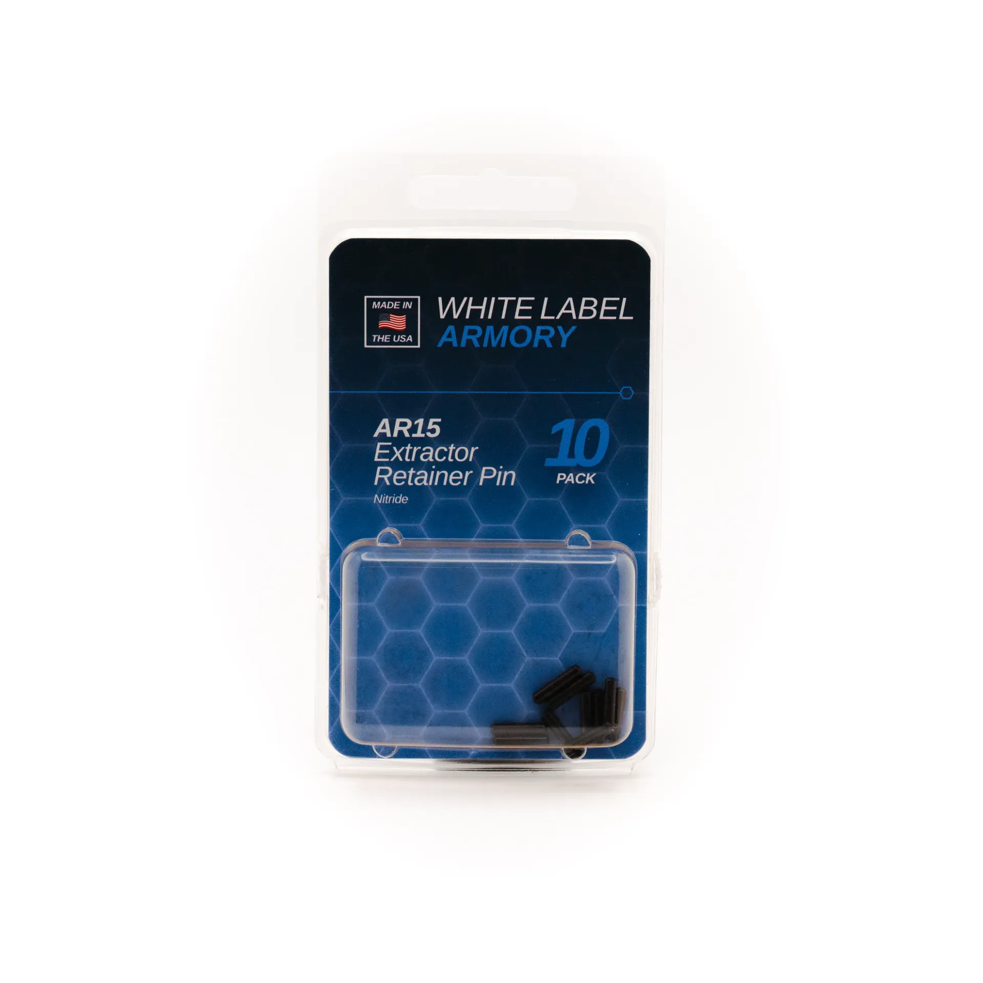 AR15 Extractor Retainer Pin Nitride, Ten Pack 
